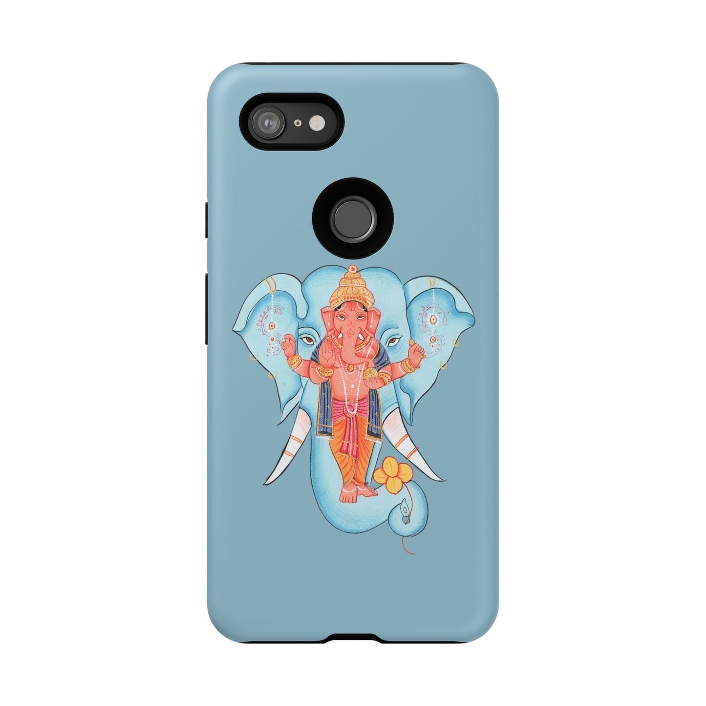 Tough Cases: Ganesh-Inspired Phone Case, Bohemian Phone Cover, Hindu Art Accessory, Festival Gift, Protective Phone Shell