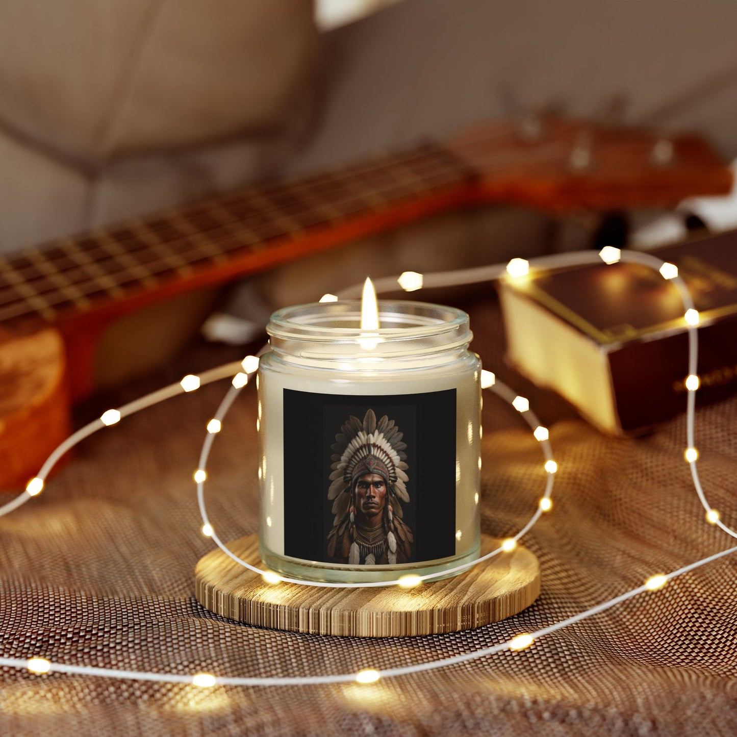 Scented Candles, Coconut Apricot Wax (4oz, 9oz)