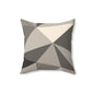 Geometric Pattern Throw Pillow, Modern Home Decor, Cozy Living Room Accent, Artistic Gift Idea, Versatile Cushion