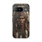Native American Art Phone Case, Strong Culture Design, Unique Gift for Him or Her, Tough Cases, Customizable Protector, Tribal Style