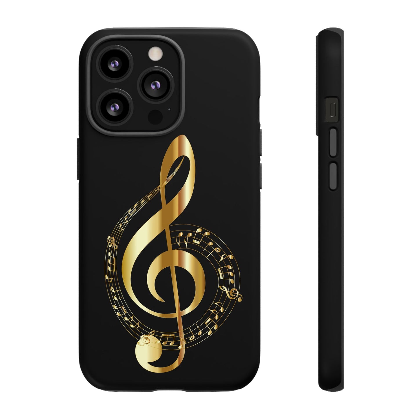 Tough Cases black gold musical Note