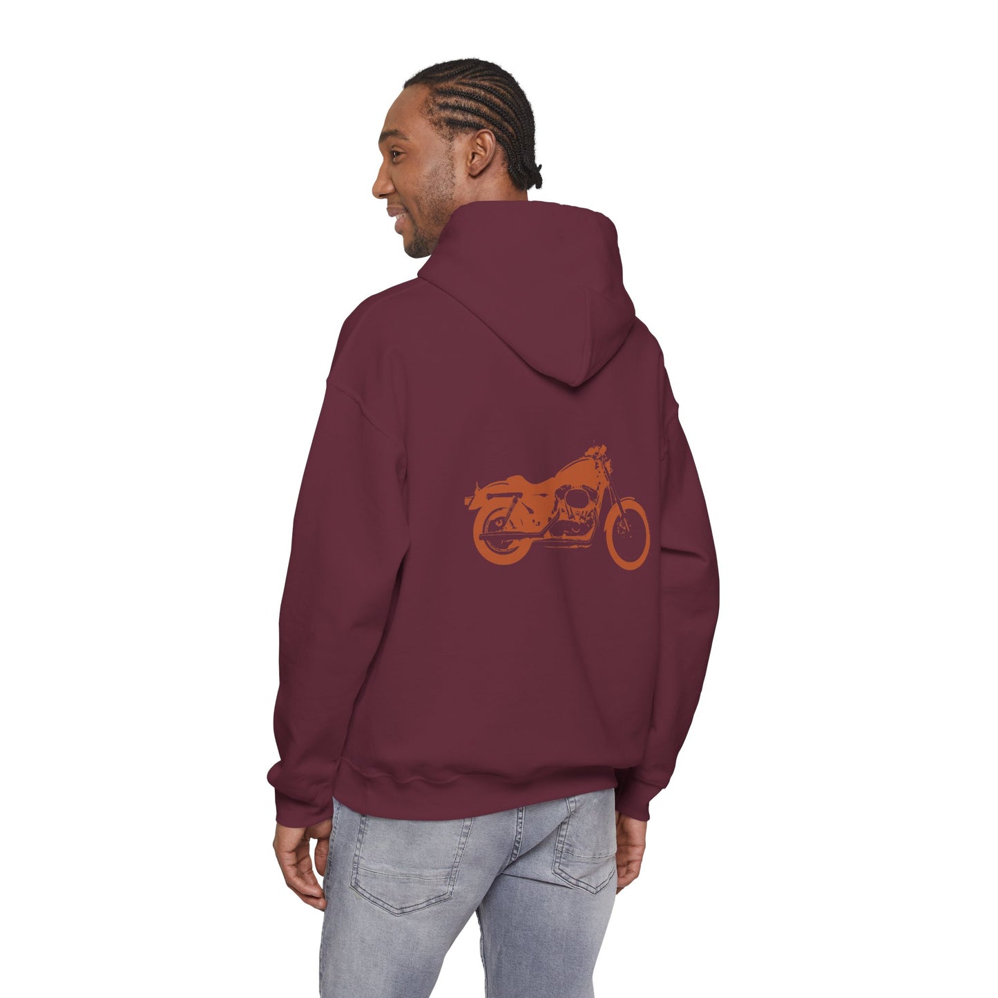Rebel by Nature Hoodie - Unisex Heavy Blend Sweatshirt for Adventure Lovers
