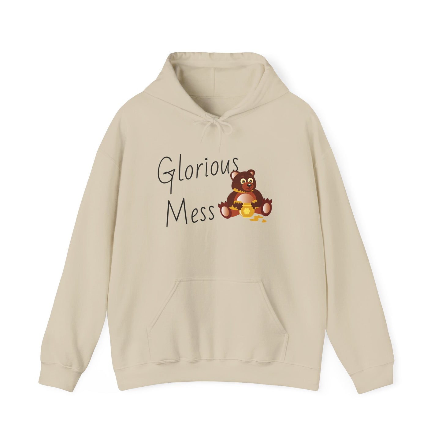 Glorious Mess Hoodie | Cute Bear Sweatshirt | Cozy Unisex Pullover for All Seasons | Perfect Gift for Friends & Birthdays | Funny [...]