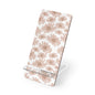 Floral Smartphone Stand, Elegant Phone Holder, Decorative Desk Accessory for Home & Office, Perfect Gift for Tech Lovers, Floral Design