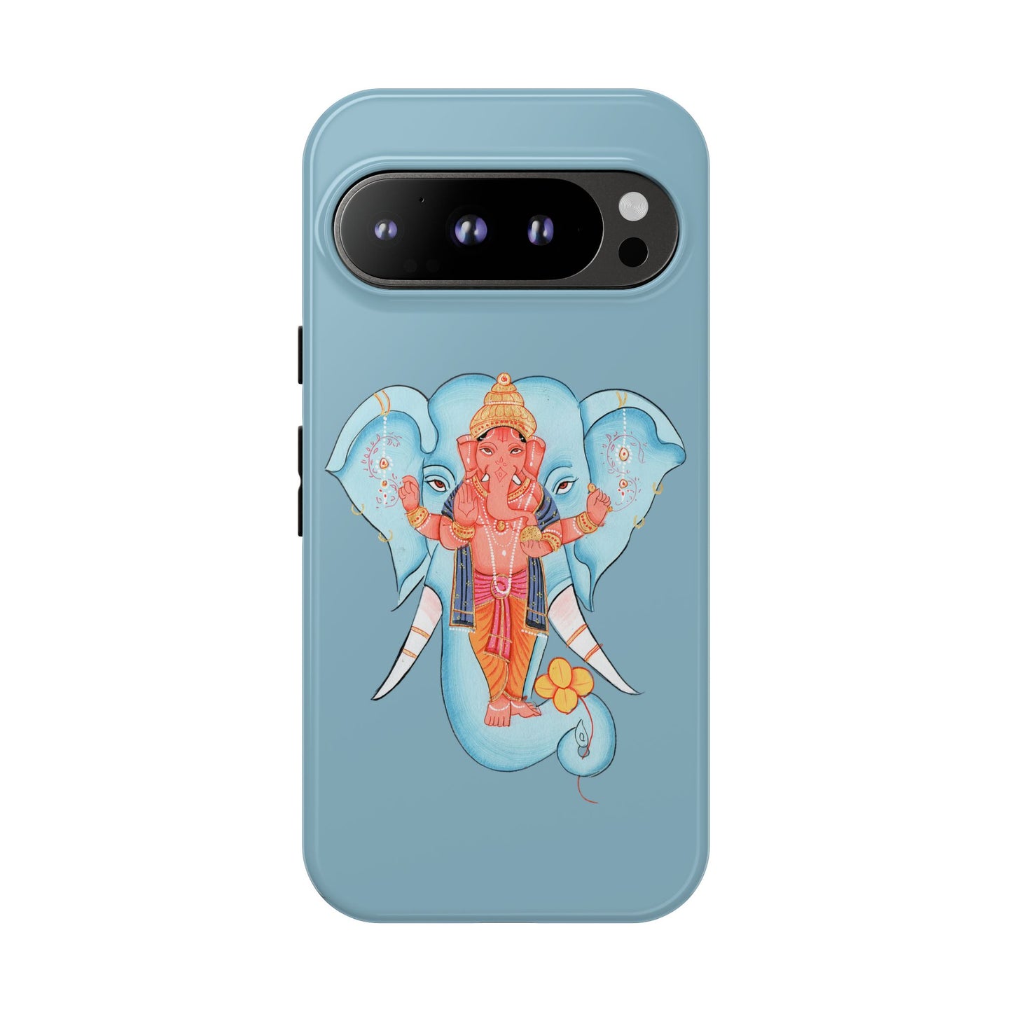 Tough Cases: Ganesh-Inspired Phone Case, Bohemian Phone Cover, Hindu Art Accessory, Festival Gift, Protective Phone Shell