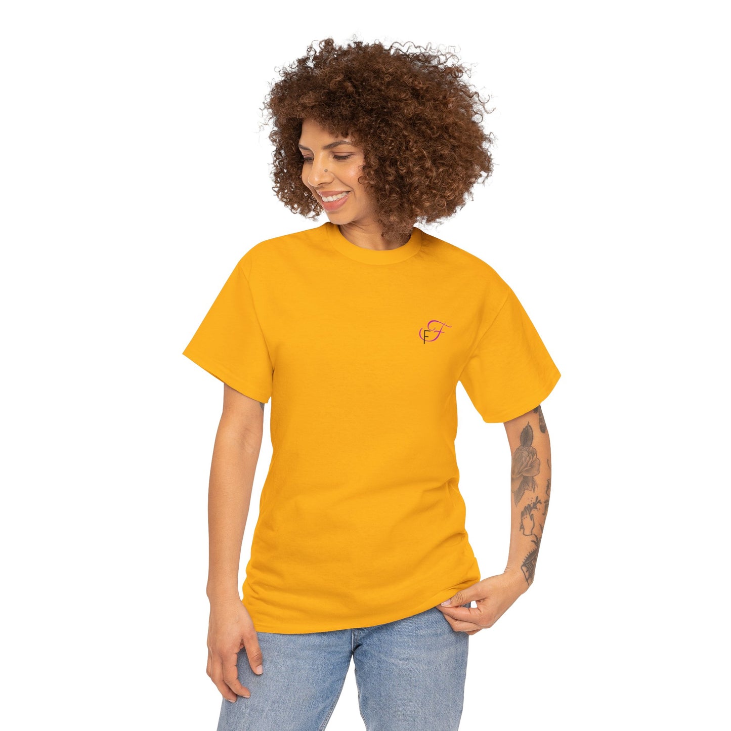 Funkin' Fabulous Tee — Pink Gown Illustration Women's Empowerment T‑Shirt