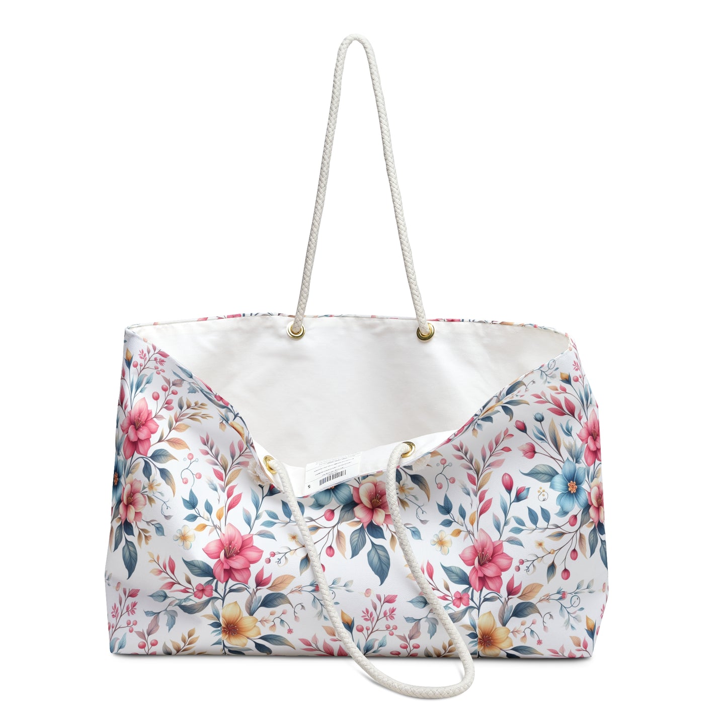Floral Weekender Bag | Travel Tote for Beach, Gym, Weekend Getaways, Gifts for Her, Stylish Storage