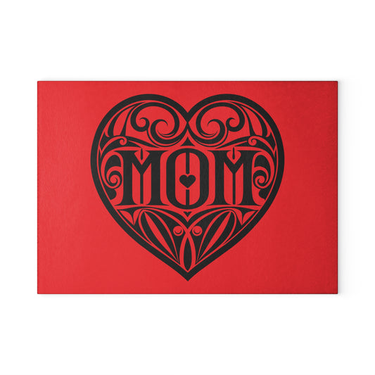 Heart-Shaped Glass Cutting Board