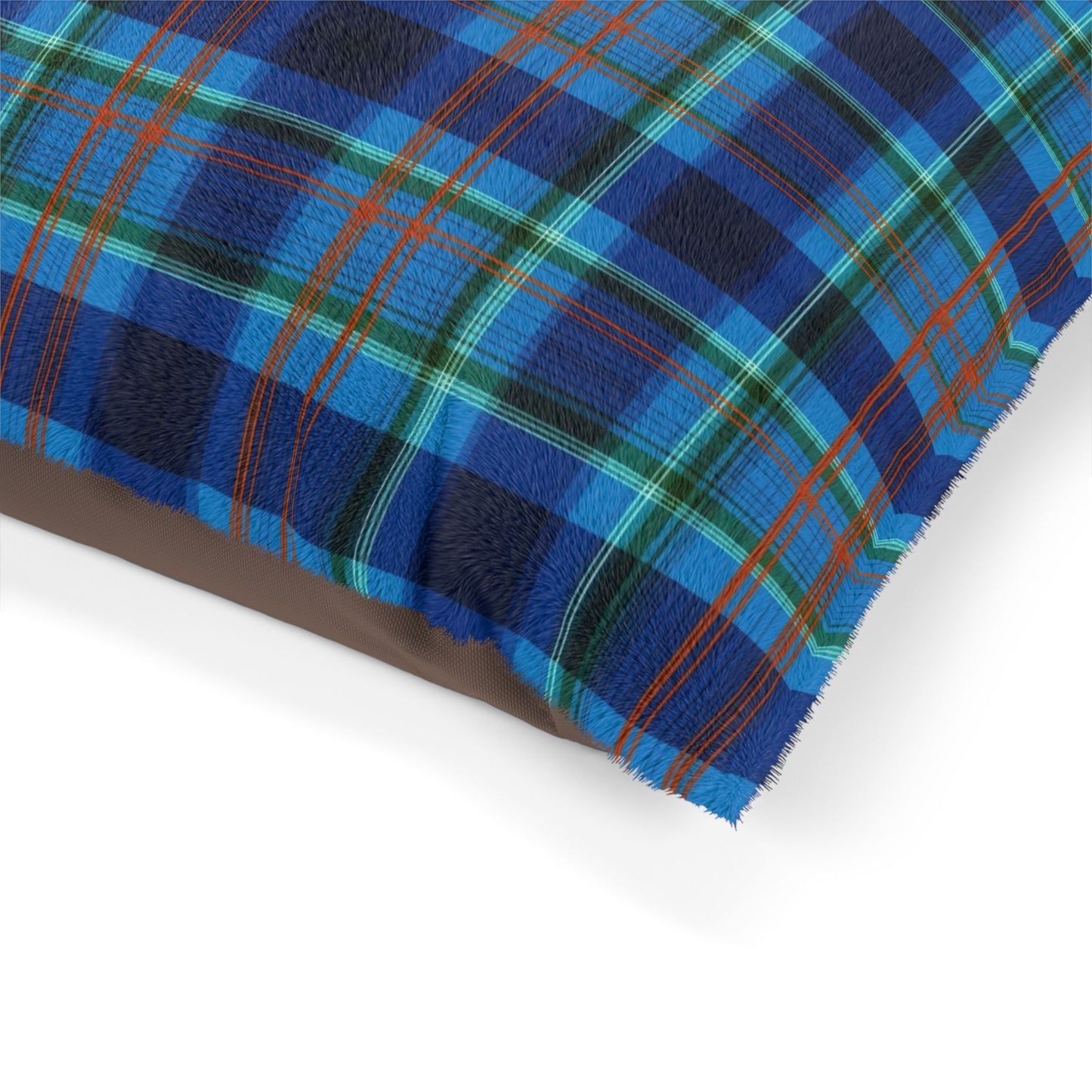 Cozy Plaid Pet Bed - Comfy Dog Bed, Cat Bed, Plaid Pet Cushion, Soft Pet Mat, Modern Pet Decor
