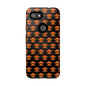Halloween Skull Phone Case, Spooky Mobile Cover, Trick or Treat Accessory, Goth Gift, Skull Pattern Design