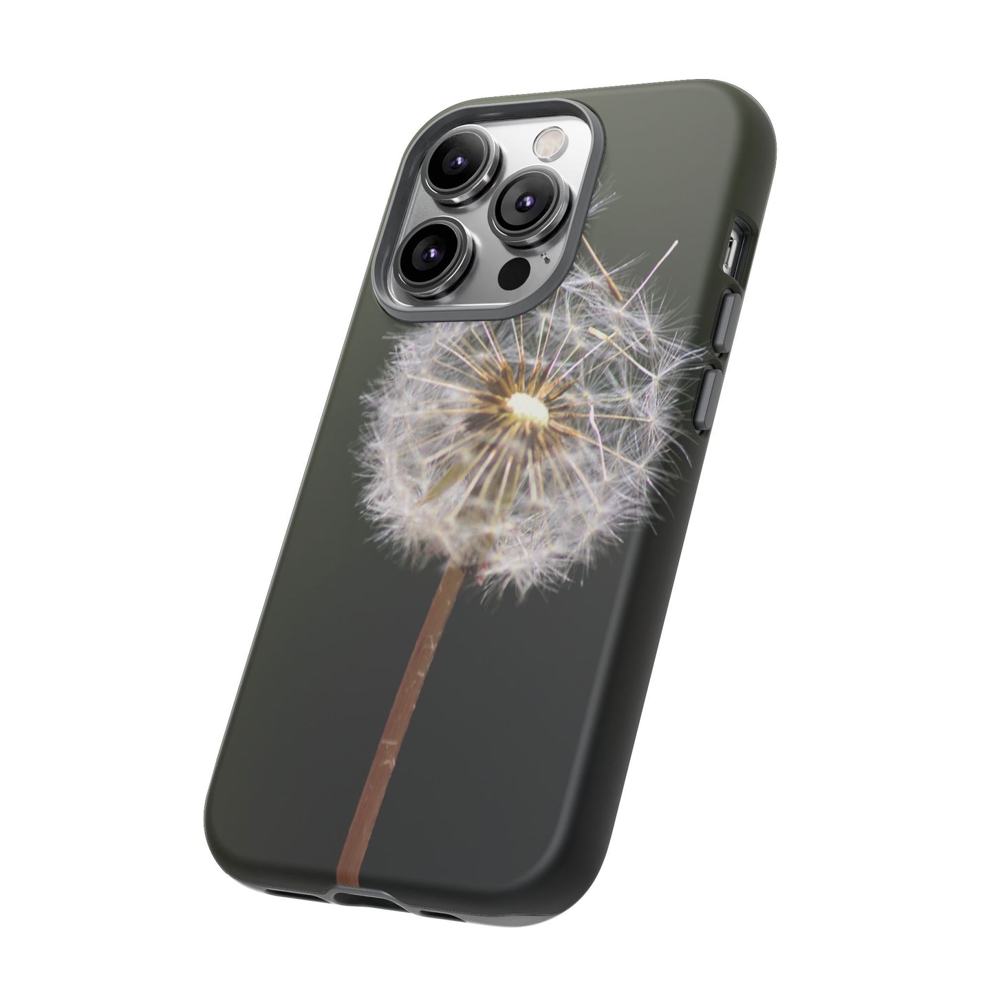 Dandelion Photo Tough Case — Protective Floral Phone Cover
