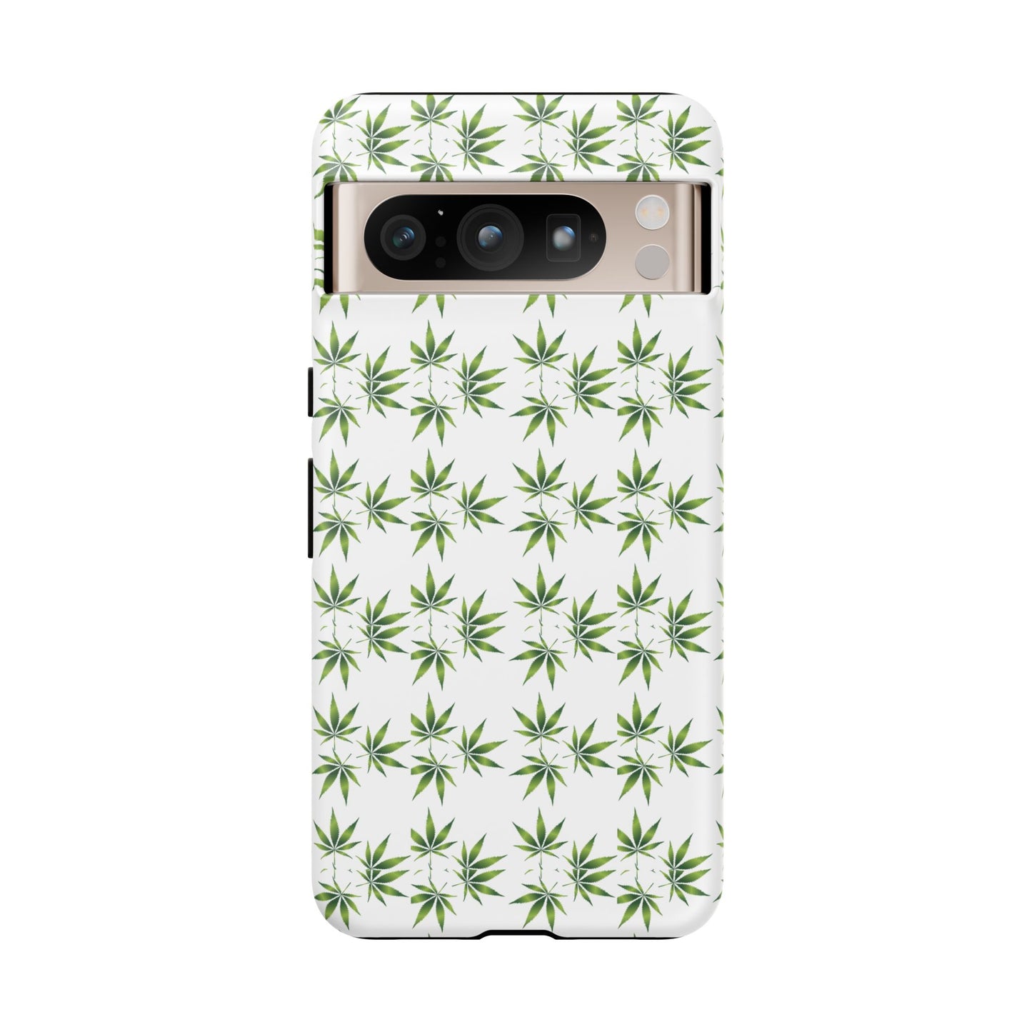 Stylish Phone Case with Cannabis Leaf Design, Durable Phone Cover, Gift for Stoner Friends, Unique Phone Accessory, Nature-Inspired Design
