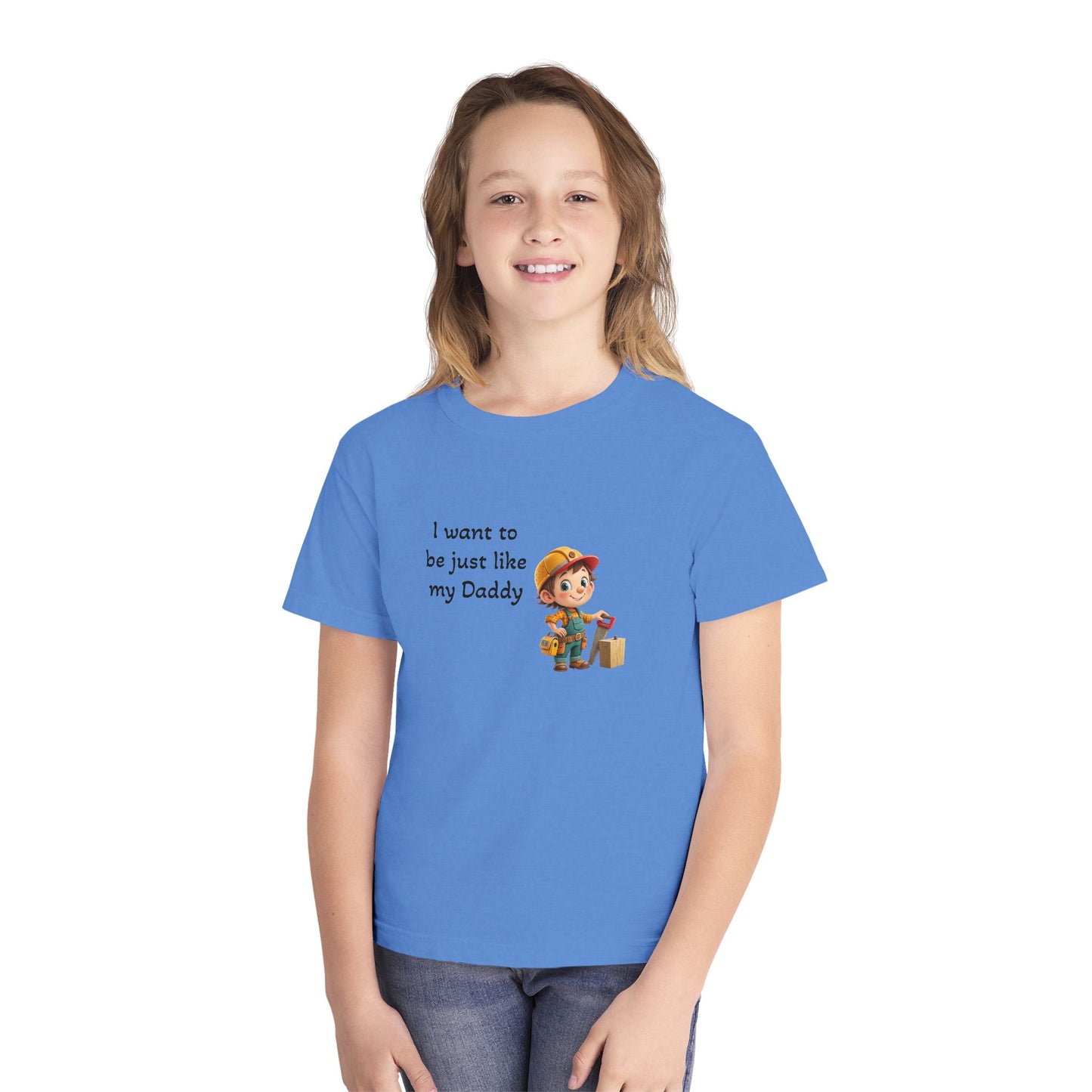 Youth Tee - 'I Want to Be Just Like My Daddy'