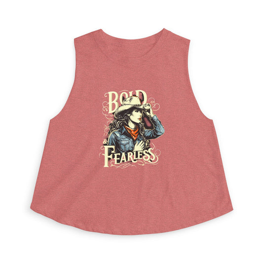Bold & Fearless Cowgirl Crop Top