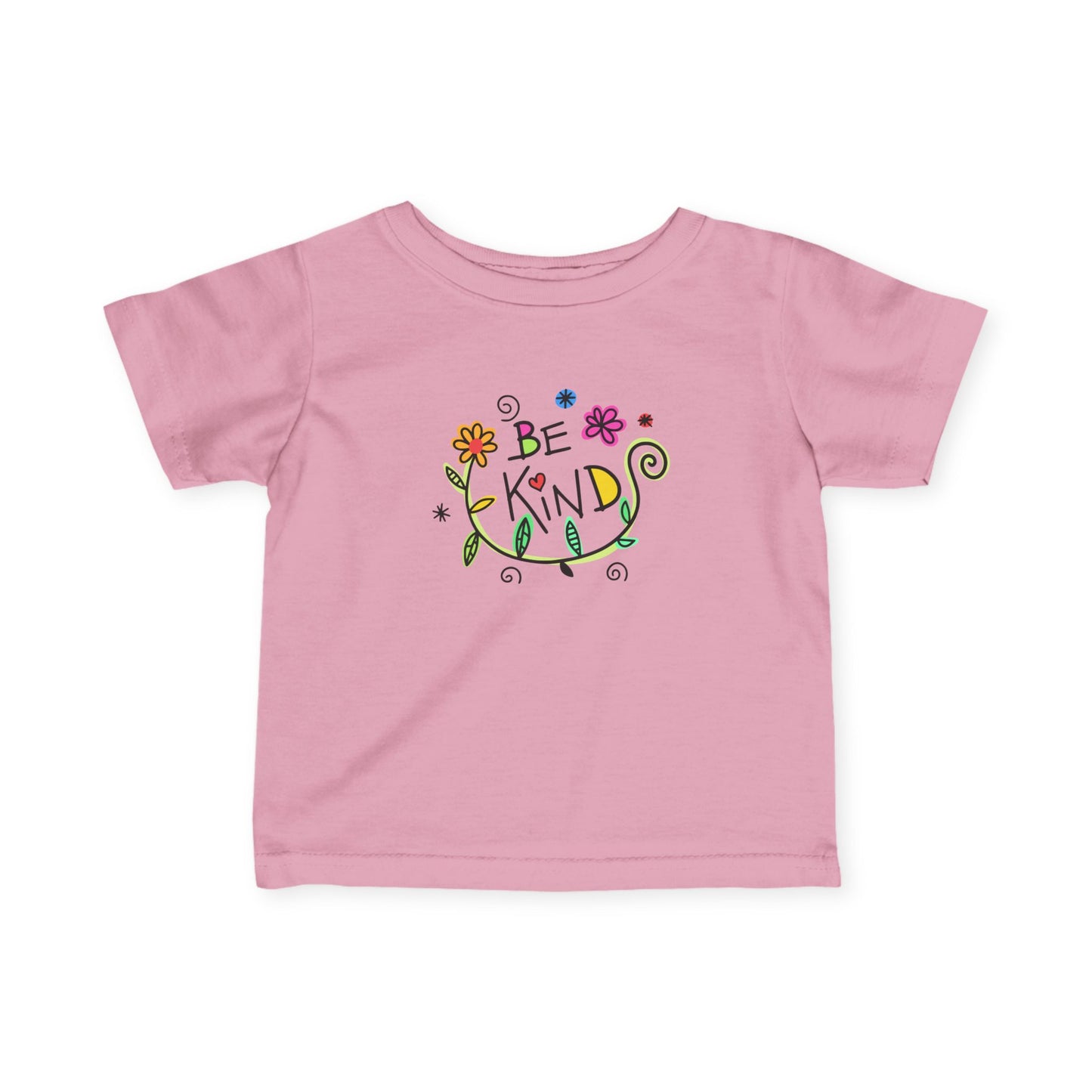 Be Kind Infant Tee, Cute Baby Shirt, Toddler Gift, Nursery Outfit, Rainbow Tee, Kids' Shirt