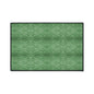 Green Textured Heavy-Duty Floor Mat — Durable Indoor/Outdoor Entry Rug