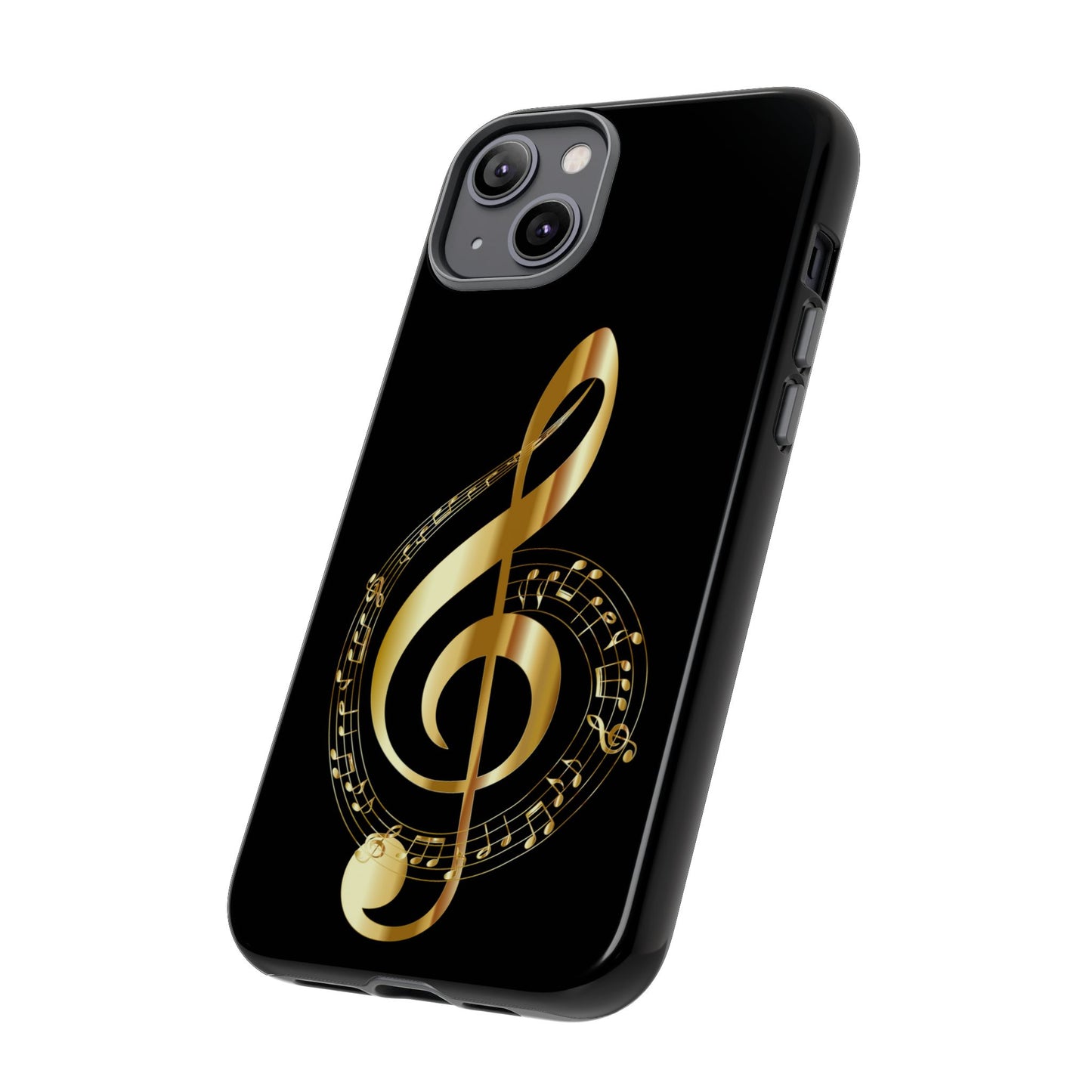 Tough Cases black gold musical Note