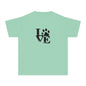 Youth Love Paw Tee - Perfect for Pet Lovers, Gifts for Kids, Animal Lovers, Birthday or Holiday Gift, Cute Casual Wear