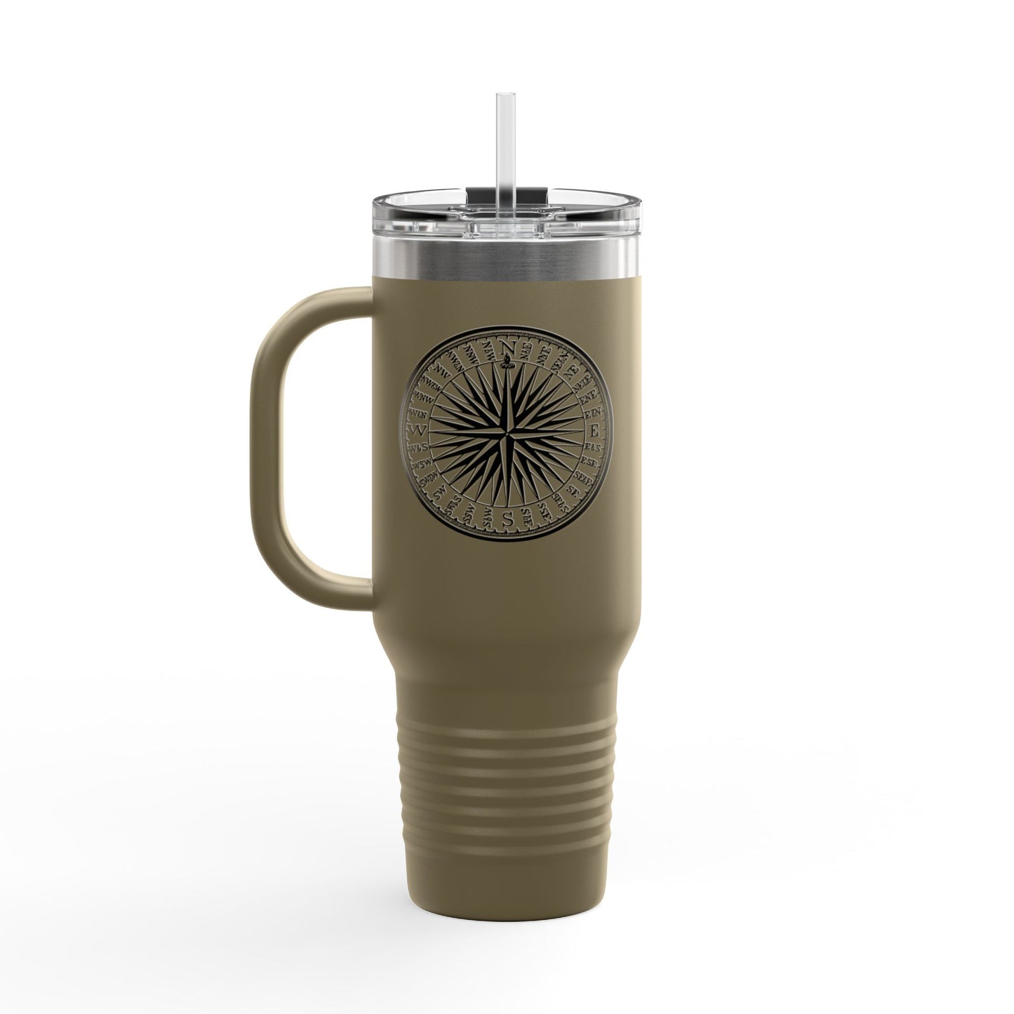 Stylish Insulated Travel Mug, 40oz - Perfect for Adventurers, Road Trips, Gifts for Coffee Lovers, Eco-Friendly Drinkware, Summer Picnics