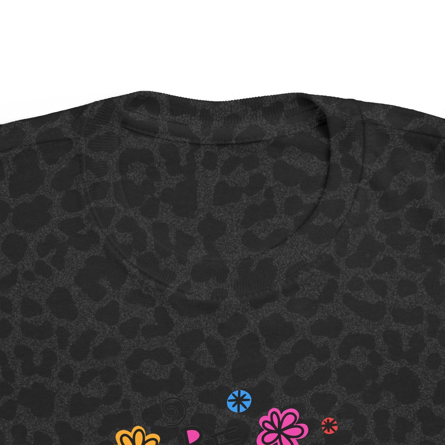 Whimsical Toddler Tee - 'Be Kind' Design, Cute Kids' Shirt, Floral Graphic Tee, Toddler Gift, Inspirational Apparel