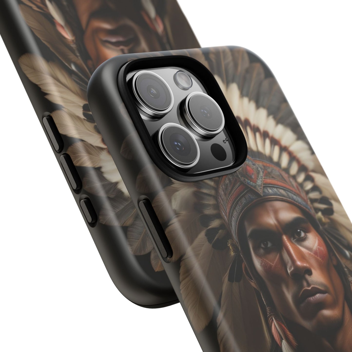 Native American Art Phone Case, Strong Culture Design, Unique Gift for Him or Her, Tough Cases, Customizable Protector, Tribal Style