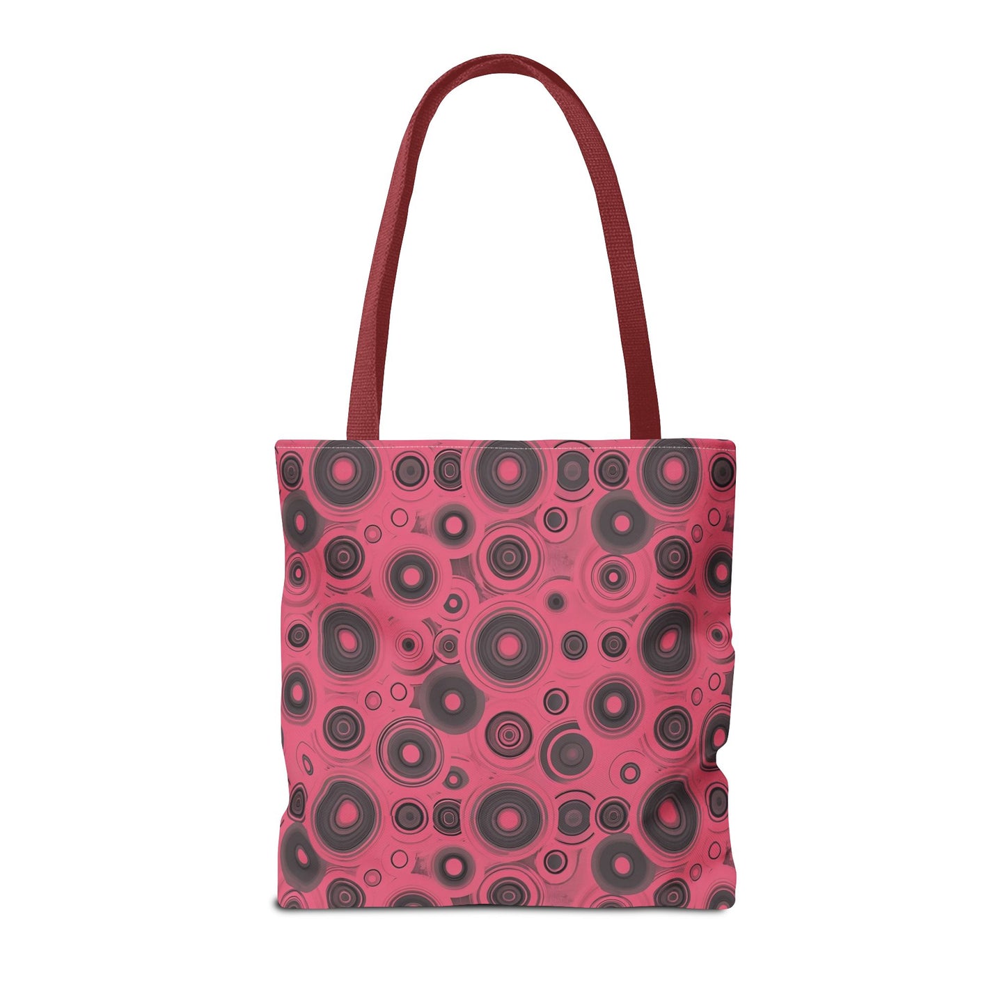 Colorful Retro Tote Bag, Stylish Beach Bag, Shopping Tote