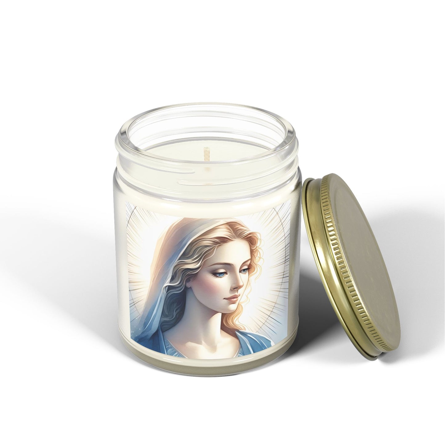 Coconut Apricot Scented Candles, Divine Serenity Candle, Meditation Candle, Gift for Her, Home Decor, Relaxation