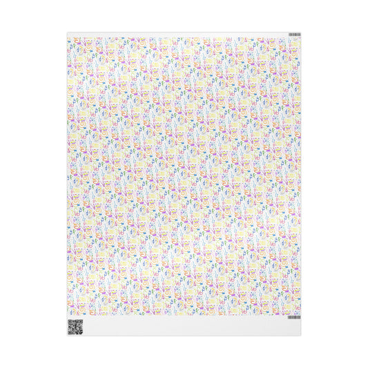 Colorful Artistic Wrapping Paper | Gift Wrap