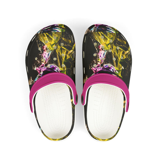 Vibrant Kids' EVA Foam Clogs - Colorful Slip-On Shoes, Summer Footwear, Playtime Comfort, Fun Outdoor Fashion, Unique Gift Idea
