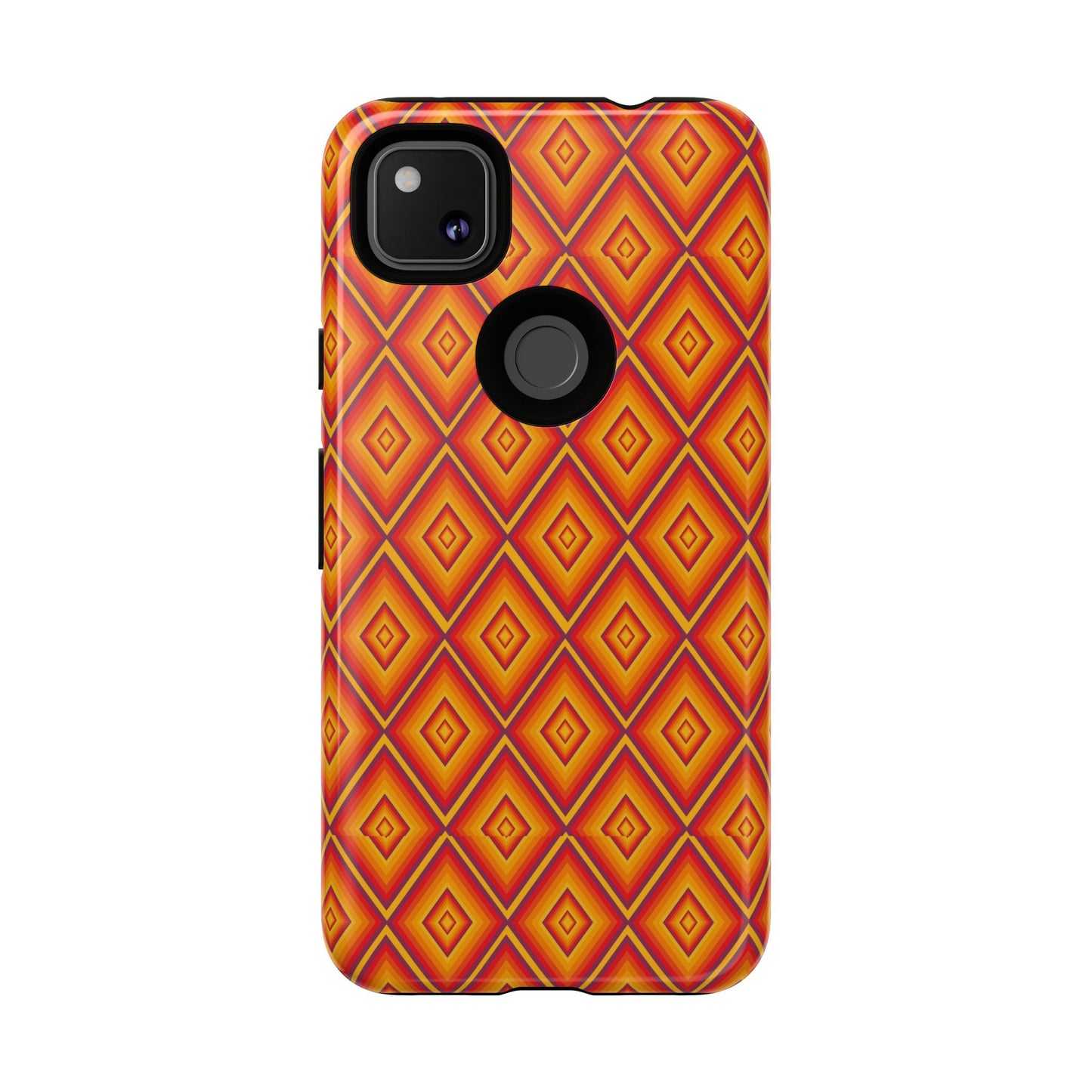 Geometric Phone Case, Tough Cases for Protection, Stylish Smartphone Cover, Vibrant Patterned Phone Accessory, Unique Gift Idea, [...]