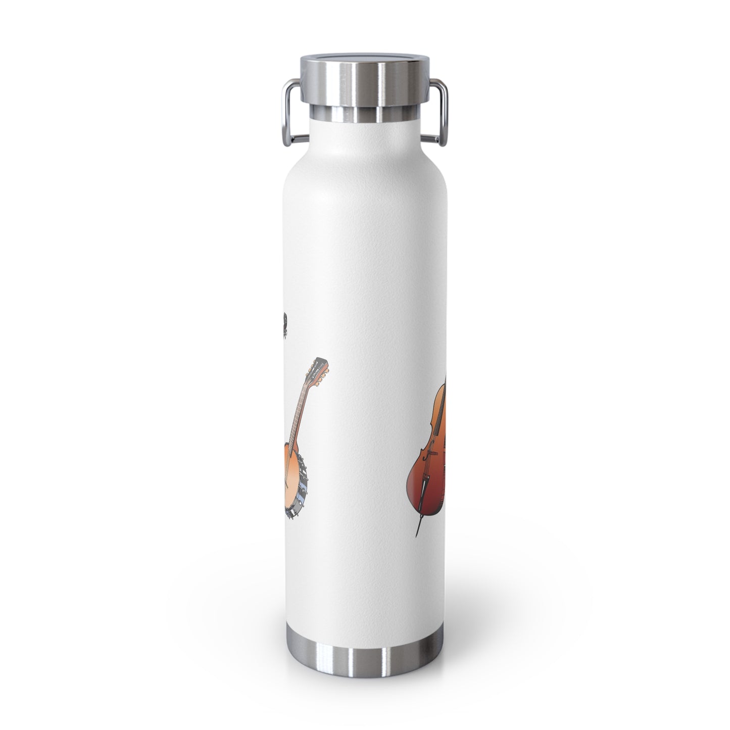 Musical Instruments Water Bottle | Copper Vacuum Insulated Bottle | Gift for Musicians, Music Lovers, Durable Travel Mug, Concert [...]