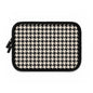 Chic Houndstooth Laptop Sleeve, Modern Tech Case, Stylish Computer Cover, Perfect Gift for Students and Professionals, Trendy Accessories
