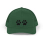 Paw Print Snapback Trucker Cap - Dog Lovers Hat, Pet Dad Gift, Adjustable Cap for Animal Lovers, Outdoor Activities, Casual Wear
