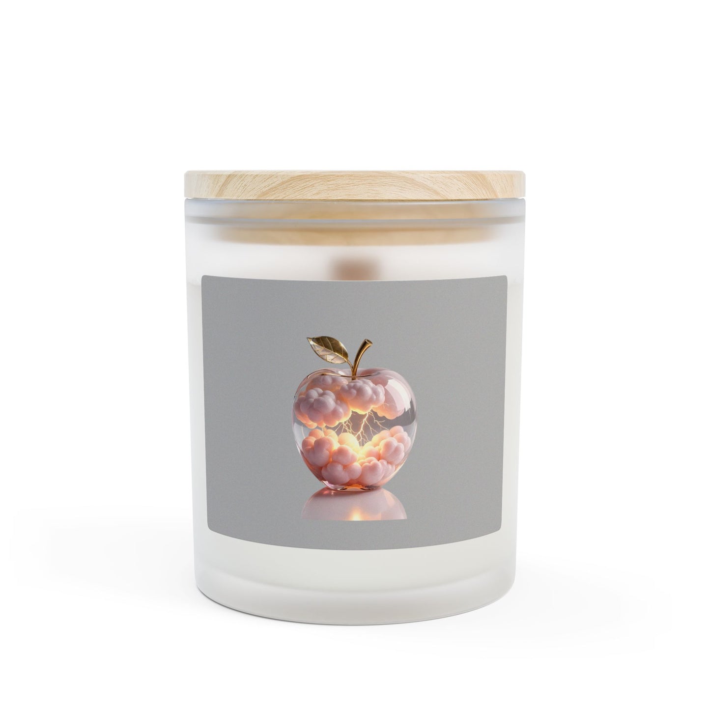 Frosted Glass Candle, 11oz