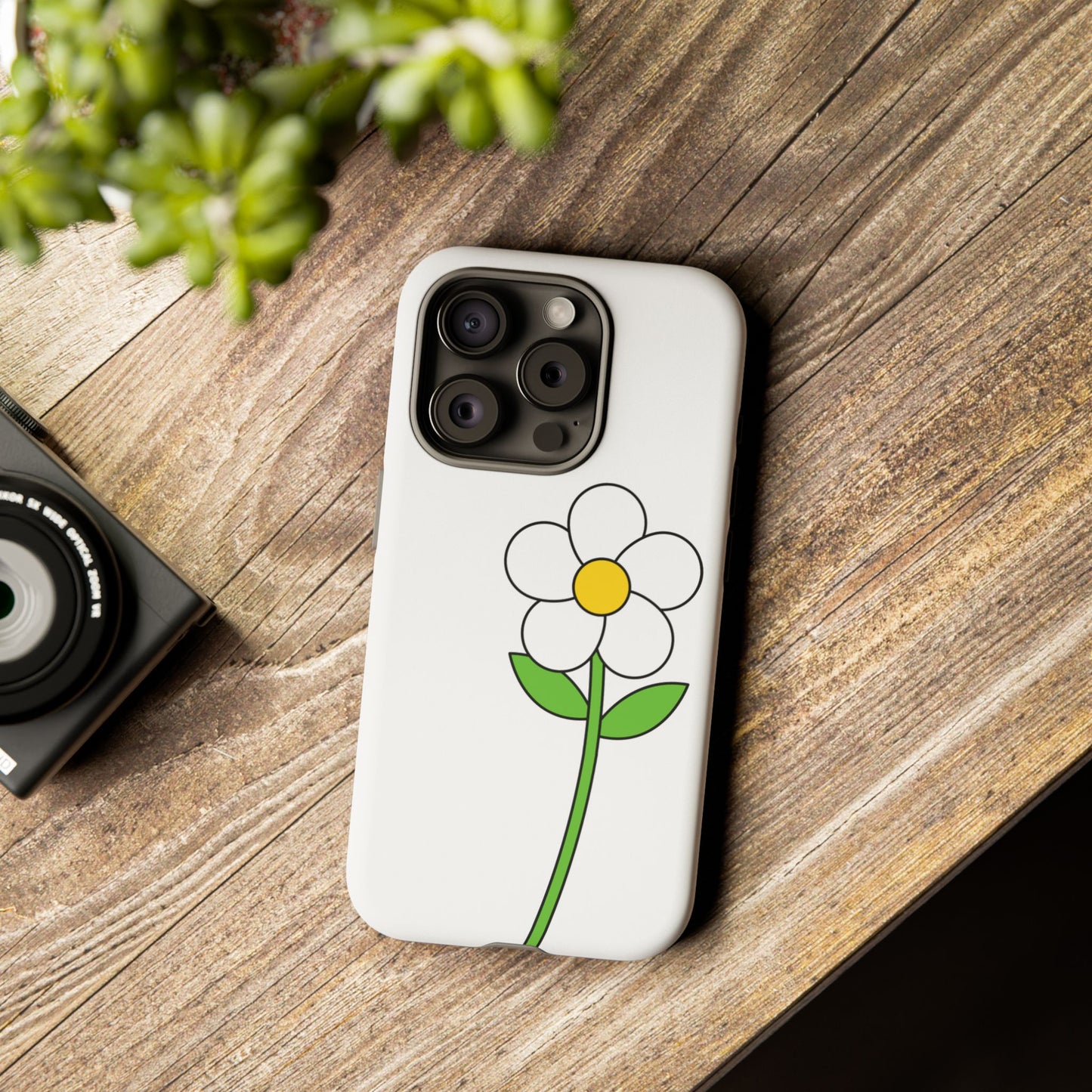 Floral Phone Case, Tough Cases with Flower Design, Cute Phone Accessory, Gifts for Her, Spring Decor, Unique Phone Cases