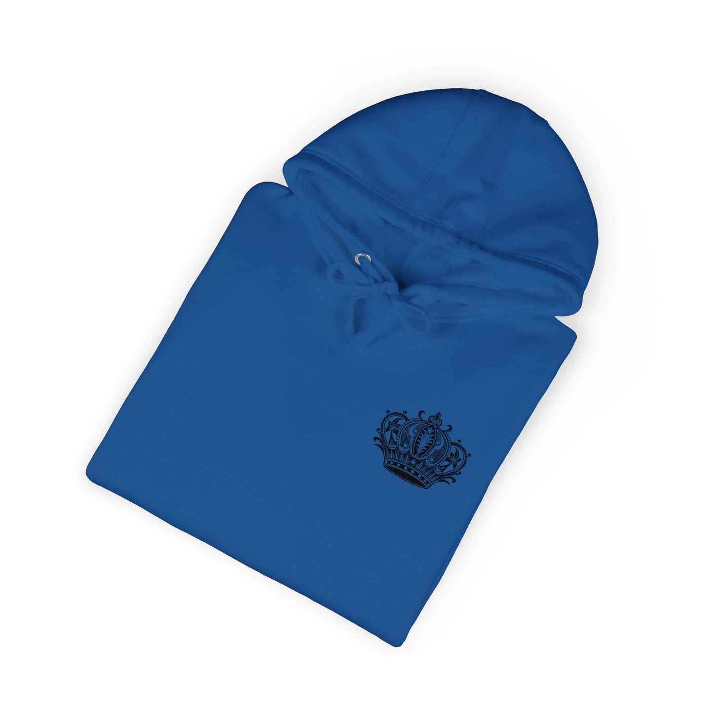Crown Floral Unisex Fleece Hoodie | Cozy Streetwear, Perfect Gift for Him & Her, Autumn Fashion, Casual Wear, Trendy Outfit