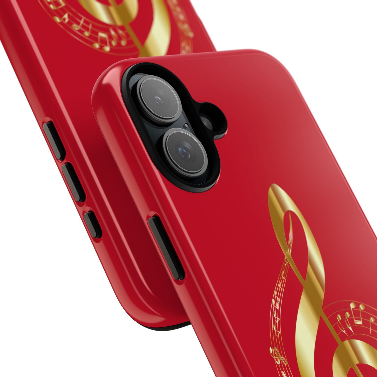 Tough Cases - Red Musical Note