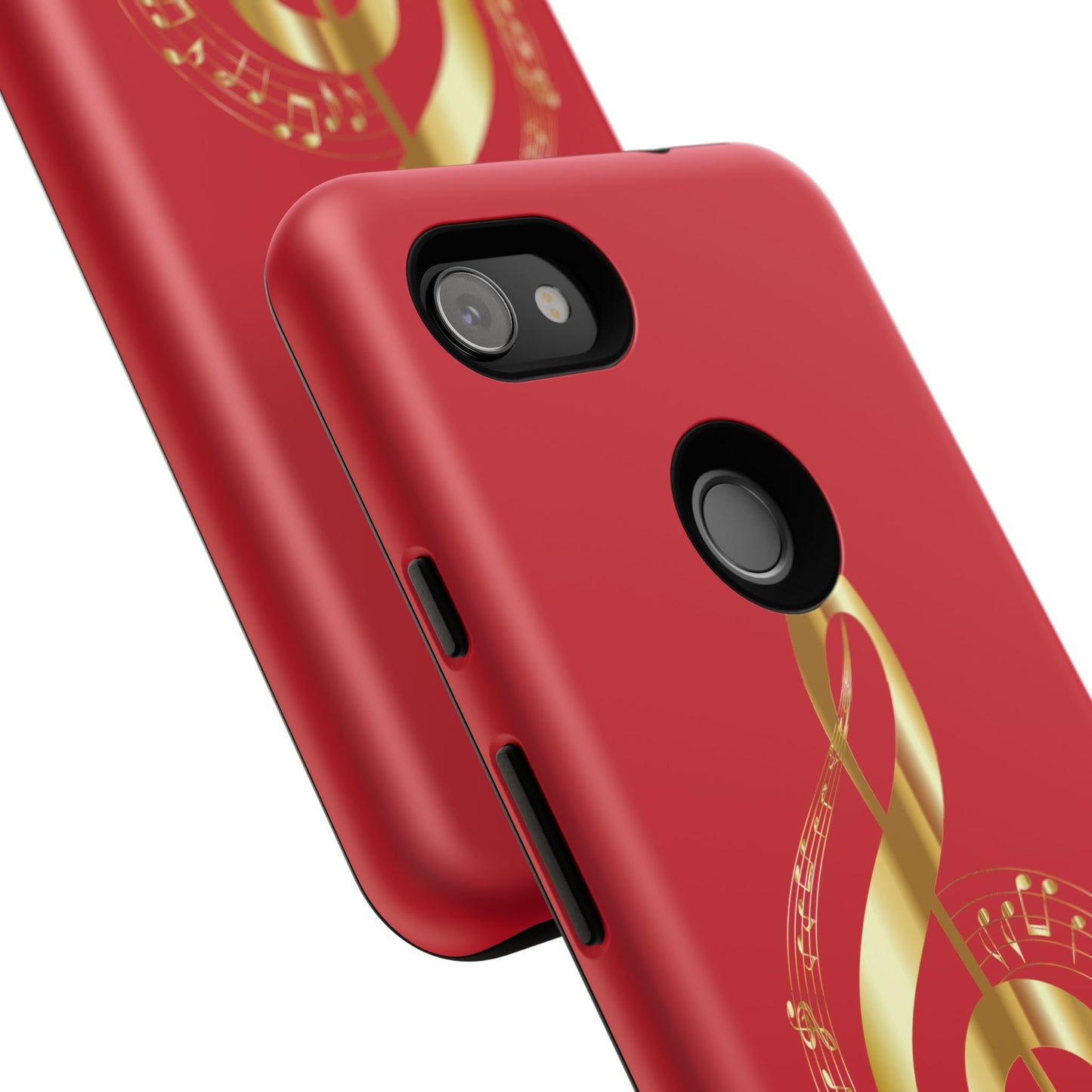 Tough Cases - Red Musical Note