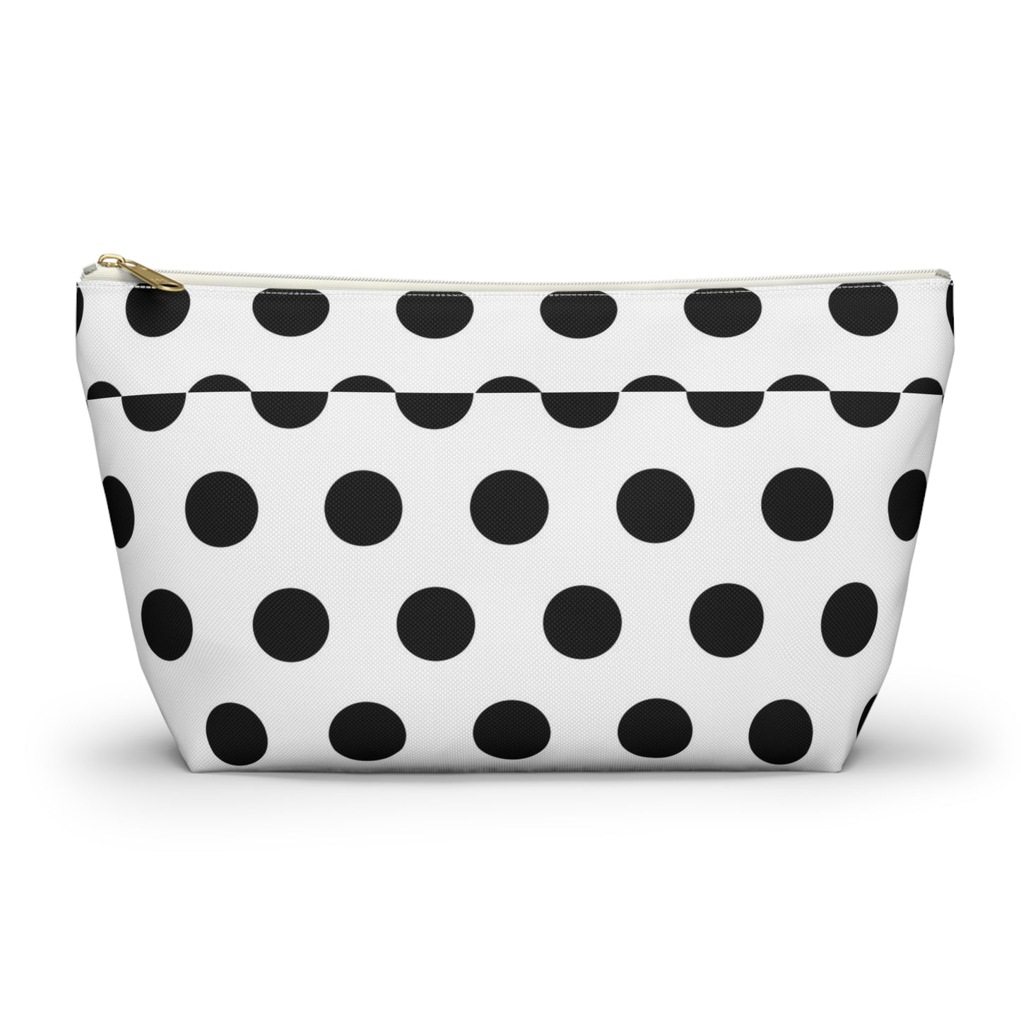 Chic Polka Dot Accessory Pouch, Stylish Makeup Bag, Travel Organizer, Gift for Her, Fun Dot Pattern, Cosmetic Case