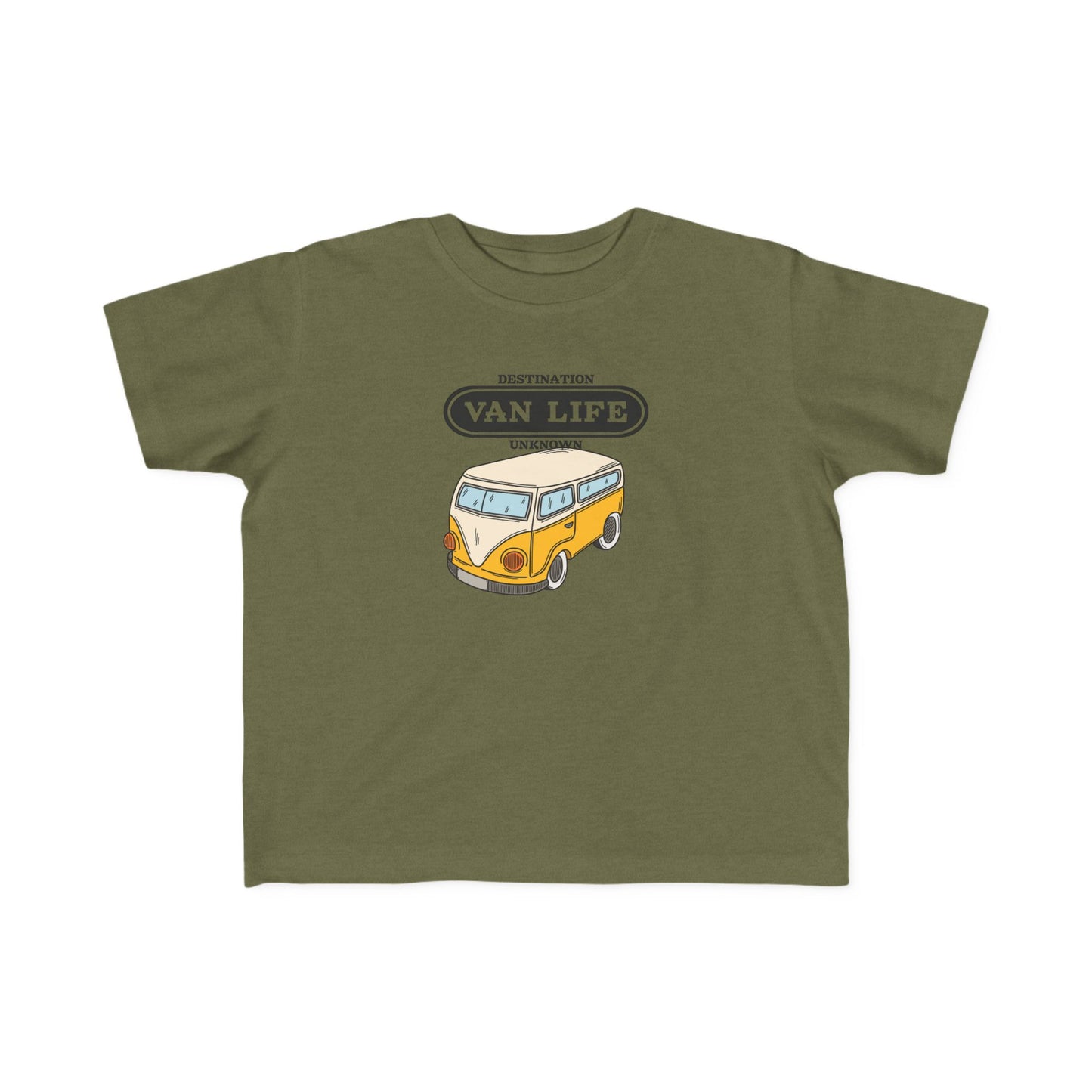 Adventure Awaits Toddler Tee, Cute Kids Shirt, Van Life Apparel, Summer Outfit, Children's Travel Gifts