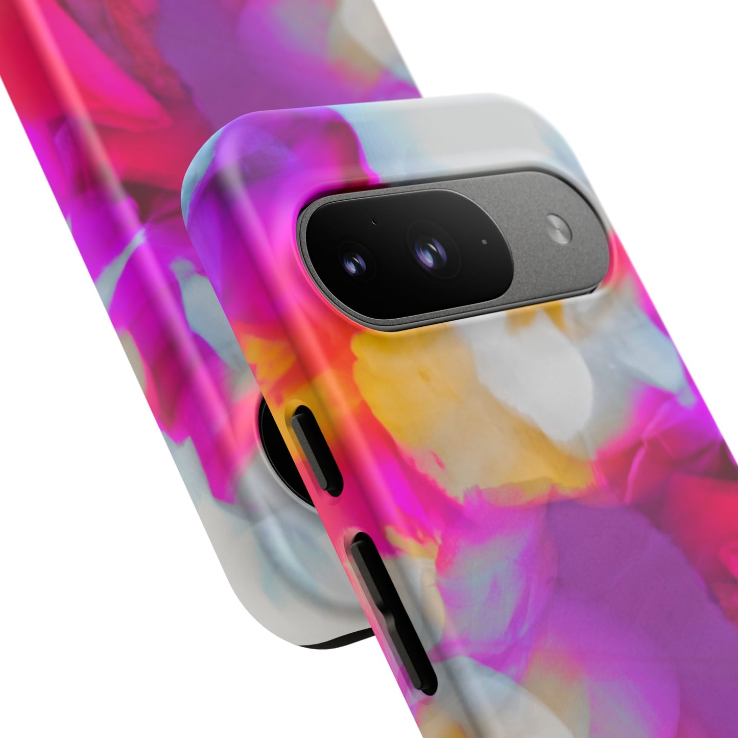 Floral Phone Case: Stylish Art for Your Device, Tough Cases, Gift for Her, Flower Print, Trendy Accessories, Phone Protection