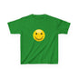 Kids Smiley Face Tee - Fun Cotton Shirt for Kids, Perfect for Birthdays, Casual Outfits, Positive Vibes, Gifts