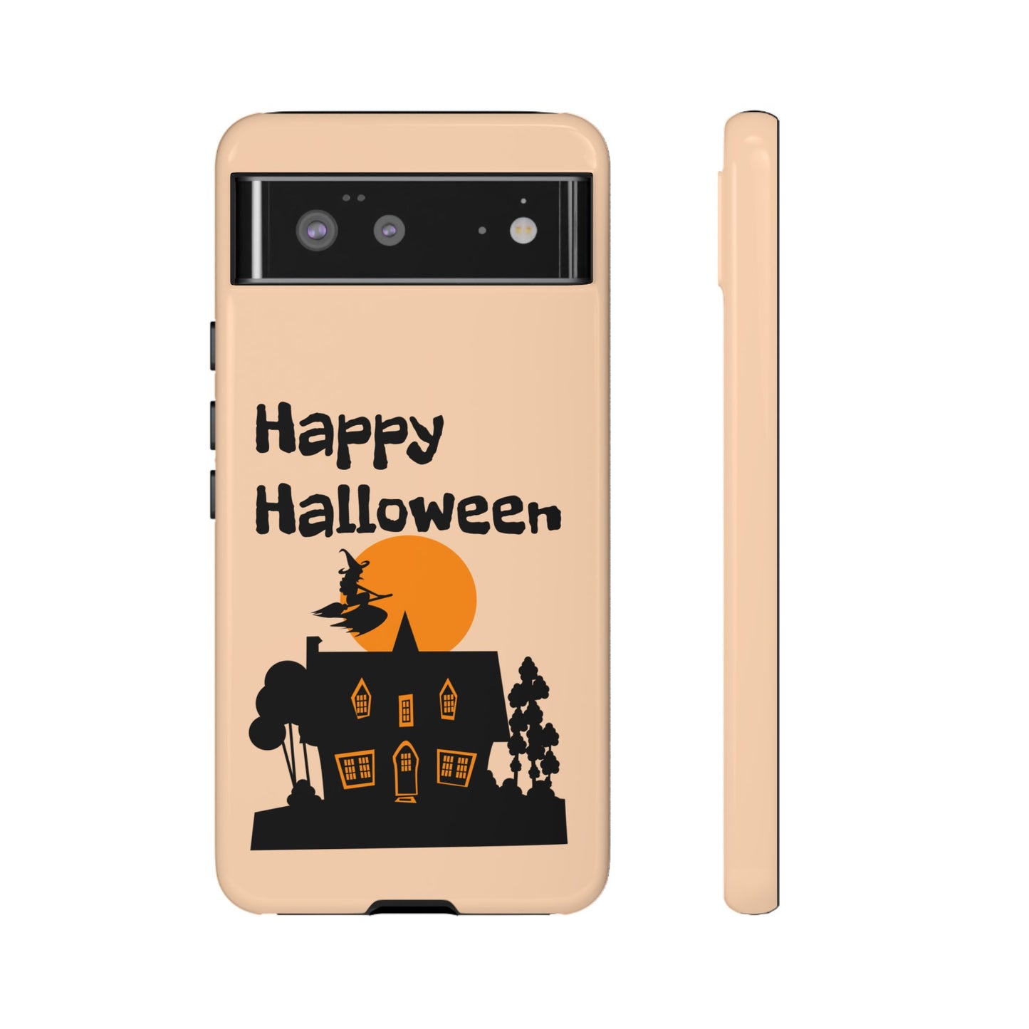 Halloween Phone Case, Spooky Mobile Cover, Tough Case for Phone, Witch Design, Fall Decor, Unique Gift for Halloween