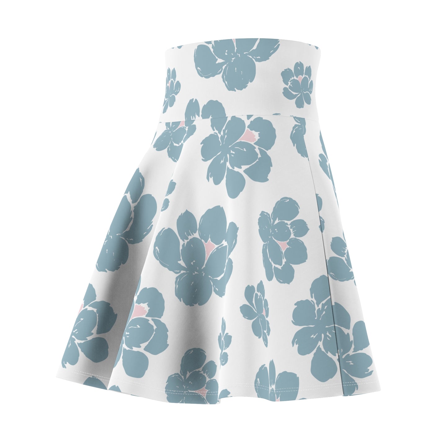 Floral Women's Skater Skirt | Boho Chic, Casual Wear, Summer Style, Festival Fashion, Gift for Her