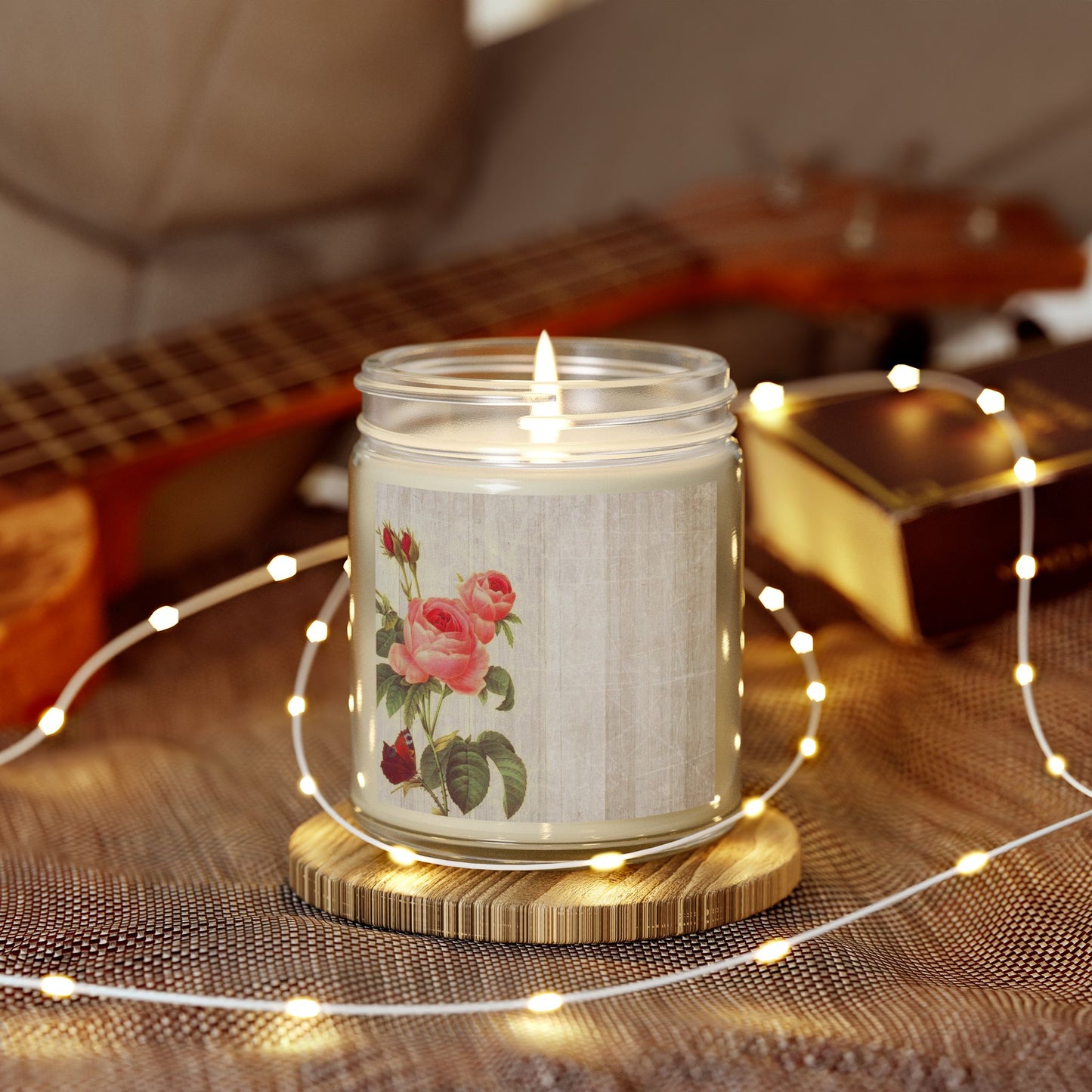 Scented Candles, Coconut Apricot Wax (4oz, 9oz)