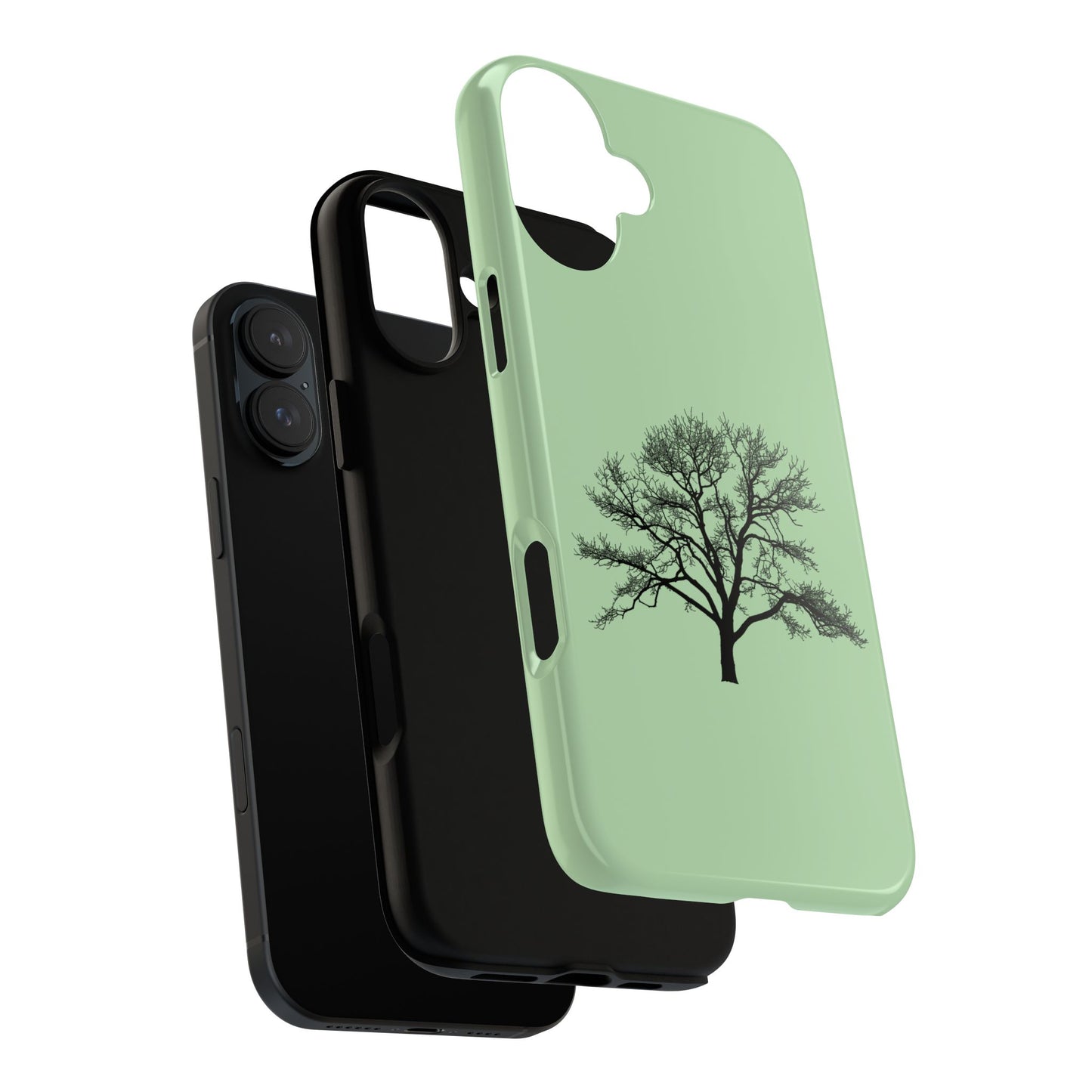 Minimalist Tree Phone Case, Nature-Inspired Phone Cover, Eco-Friendly Cell Phone Accessory, Perfect Gift for Nature Lovers