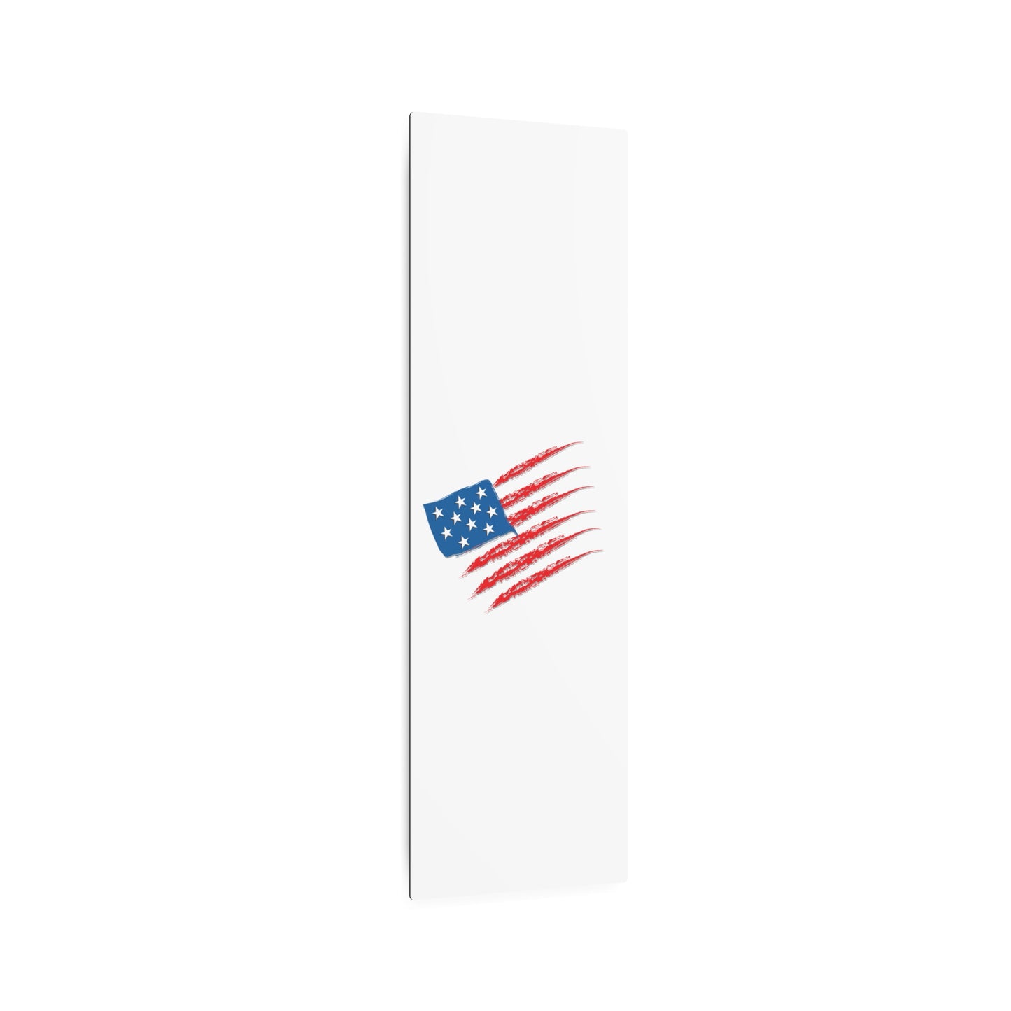 Patriotic Metal Art Sign, Rustic Decor for Home, Wall Art for Independence Day, Memorial Day, Veteran's Day, Gifts for Patriots