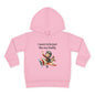 Whimsical Toddler Hoodie - I Want to Be Just Like My Daddy, Kids Pullover