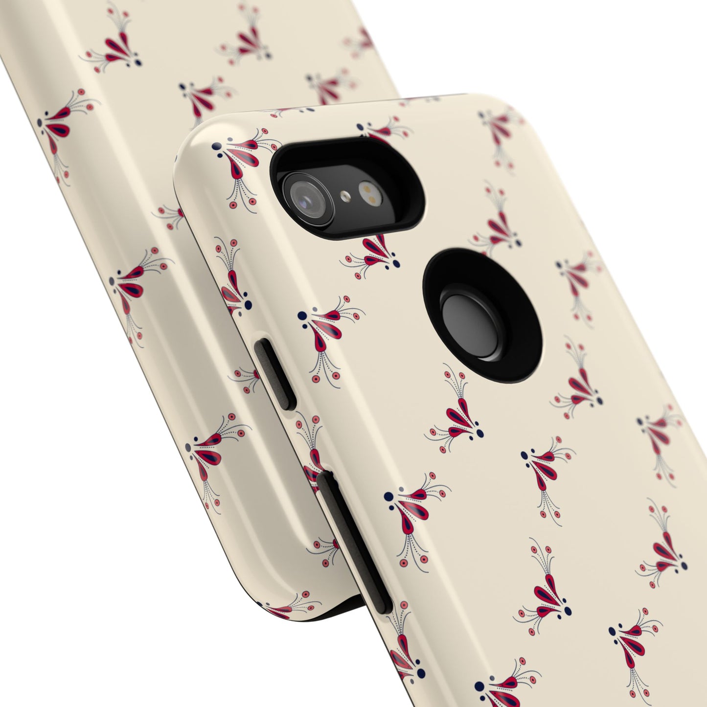 Tough Cases - Floral Design Phone Case, Stylish Protective Cover, Gift for Her, Trendy Smartphone Accessory, Floral iPhone Case, [...]
