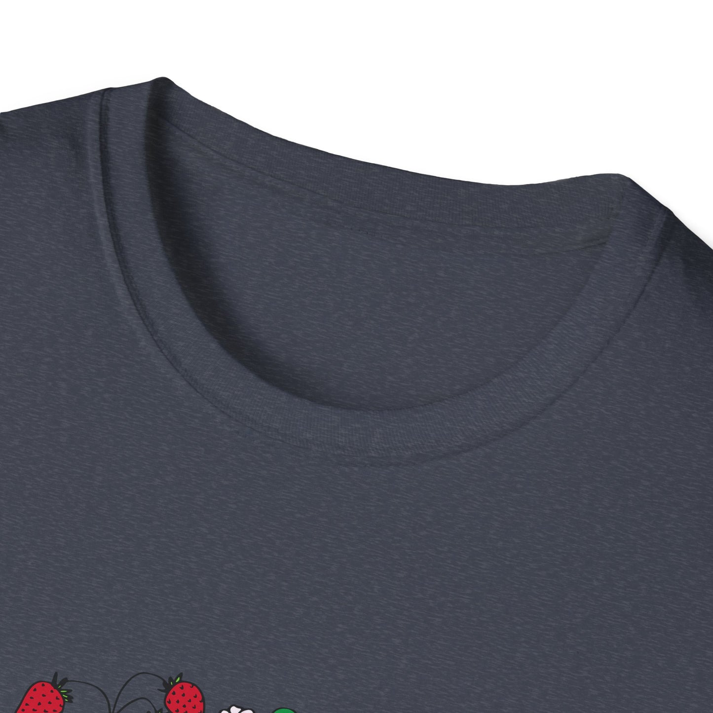 Whimsical Mushroom T-Shirt for Nature Lovers, Casual Tees, Gift for Gardeners, Unisex Softstyle Shirt, Eco-Friendly Apparel